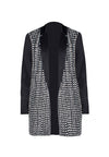 BLAZER OVERSIZE JACE CON COLLO A SCIALLE E BOTTONI-ALICE + OLIVIA
