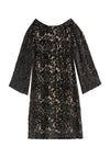 RISKA ROBE COL BATEAU MANCHES LONGUES-ALICE + OLIVIA