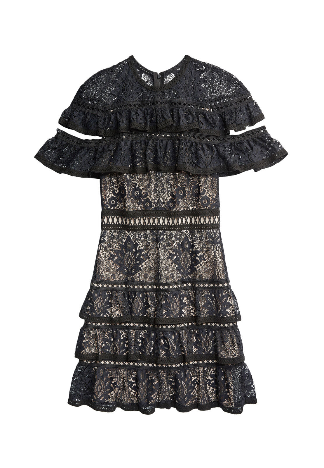 ROBE JOLIE À VOLANTS SUPERPOSÉS-ALICE + OLIVIA