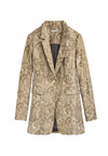 BLAZER MACEY À COL CRANTÉ LONG-ALICE + OLIVIA