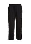 BENNY SIDE CUT OUT CROPPED PNT-Black-ALICE + OLIVIA