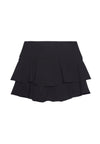PALOMA RUFFLE SKORT-Black-ALICE + OLIVIA