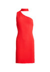 SOSHANA COLLAR ONE SHLDR DRESS-APPLE-ALICE + OLIVIA