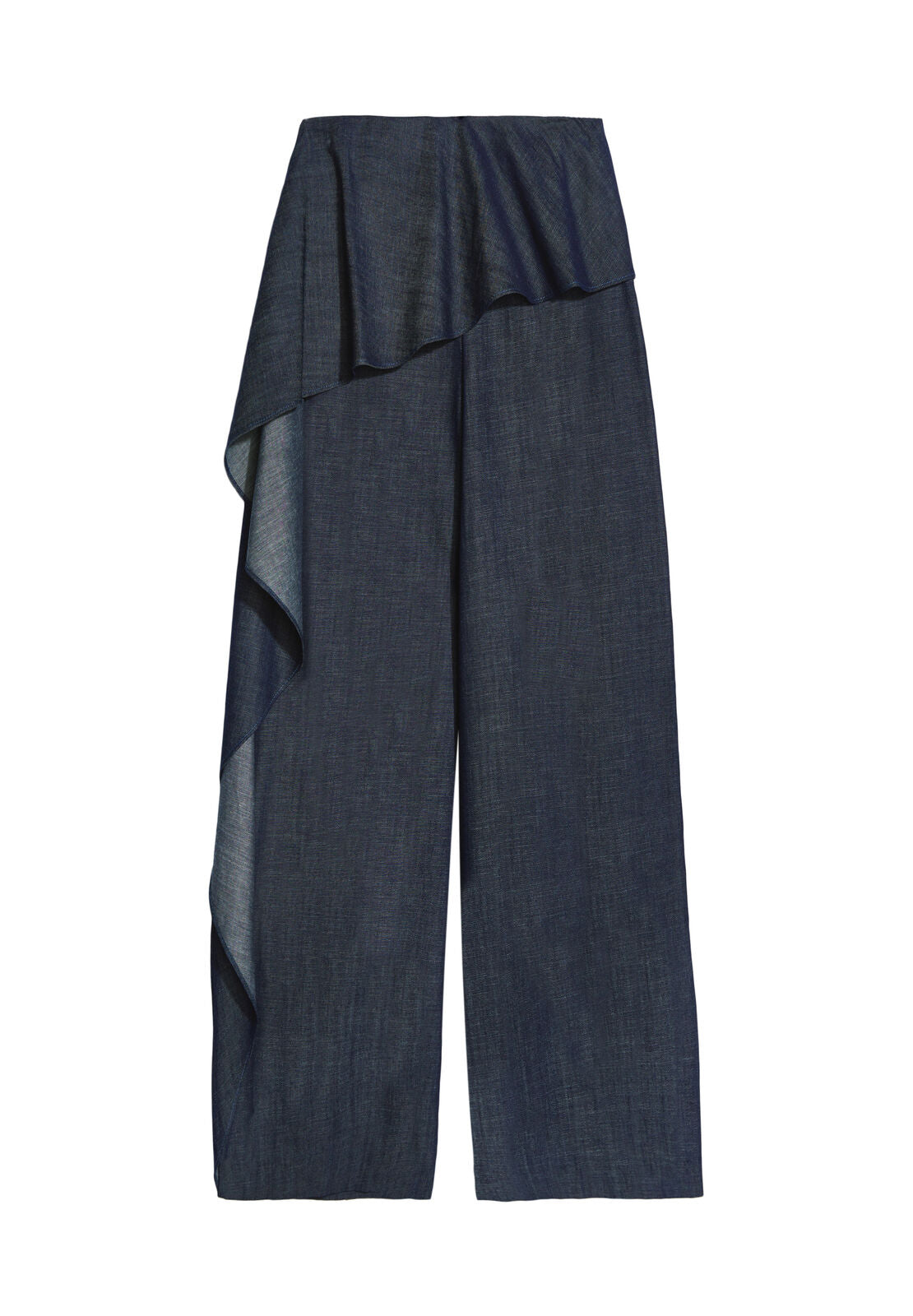 ELVIRA CROPPED RUFFLE PANT-DENIM-ALICE + OLIVIA