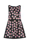 LINDSEY EMBELL STRUCTURED DRS-BLACK/MULTI-ALICE + OLIVIA
