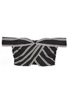 ANNALYN OFF SHLDR DRPE CRP TOP-MOD PINSTRIPE-ALICE + OLIVIA