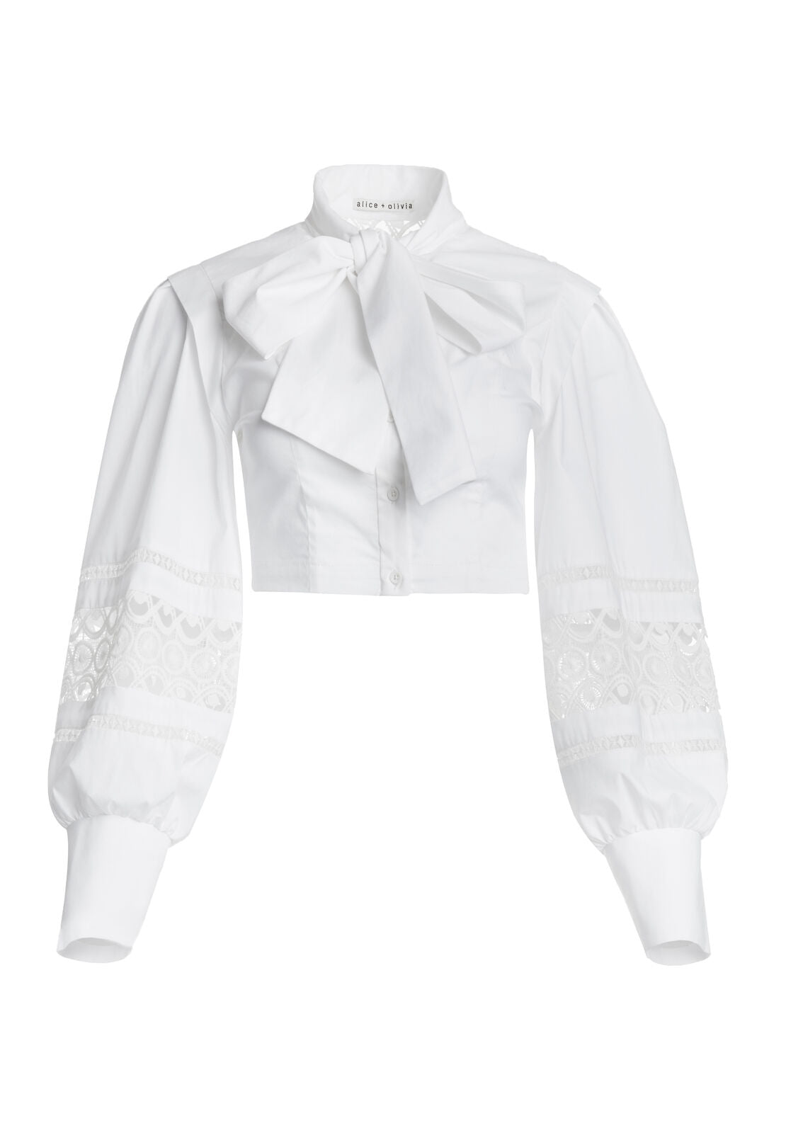 ALVINA CAMICIA CORTA CON FIOCCO-ALICE + OLIVIA