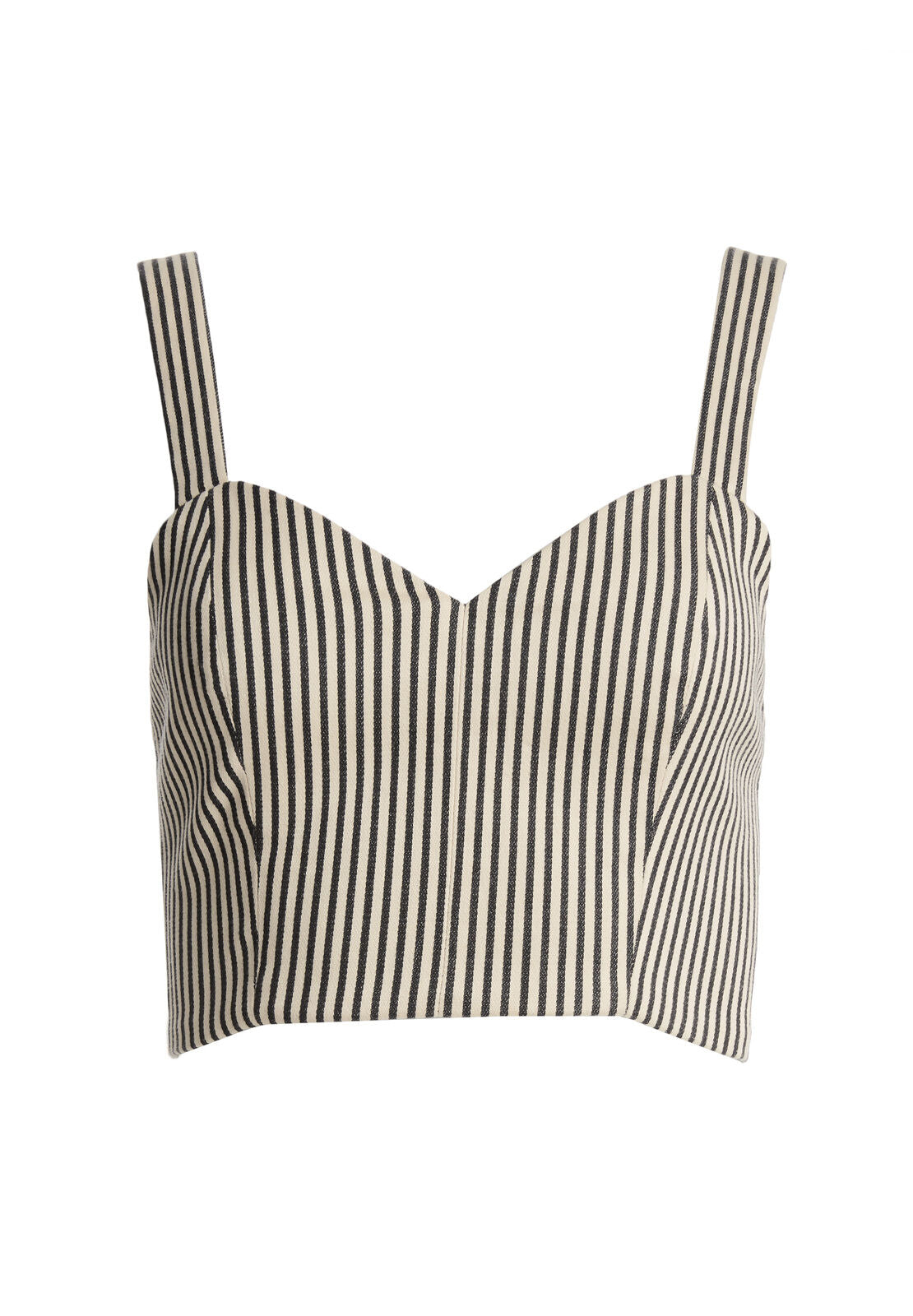 CRISTI SWEETHEART BUSTIER-NATURAL/BLACK-ALICE + OLIVIA