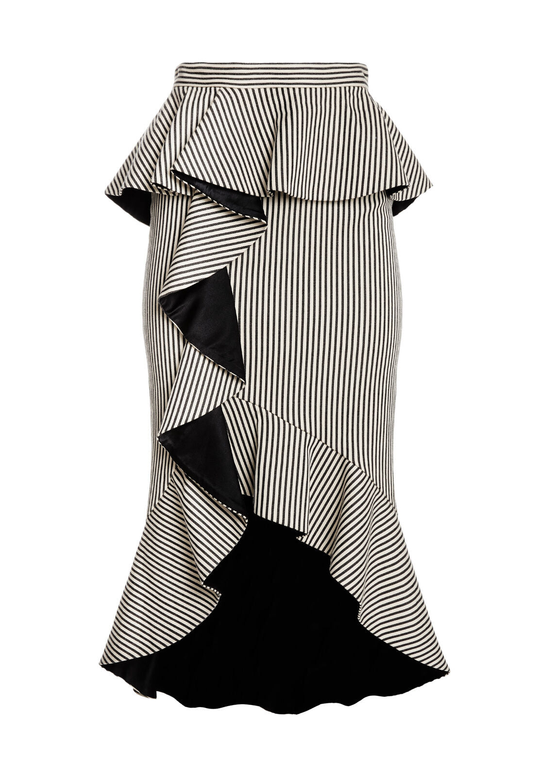 JUPE CRAYON À VOLANTS ET BASQUE ALESSANDRA-ALICE + OLIVIA