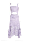 ABITO TAMIKA ASIMMETRICO CON APERTURE-ALICE + OLIVIA