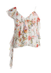 Top con balze asimmetriche Paulina-ALICE + OLIVIA
