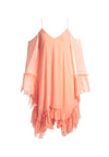 ILARIA ROBE ÉPAULE DÉNUDÉE MANCHES ANGELOT-ALICE + OLIVIA