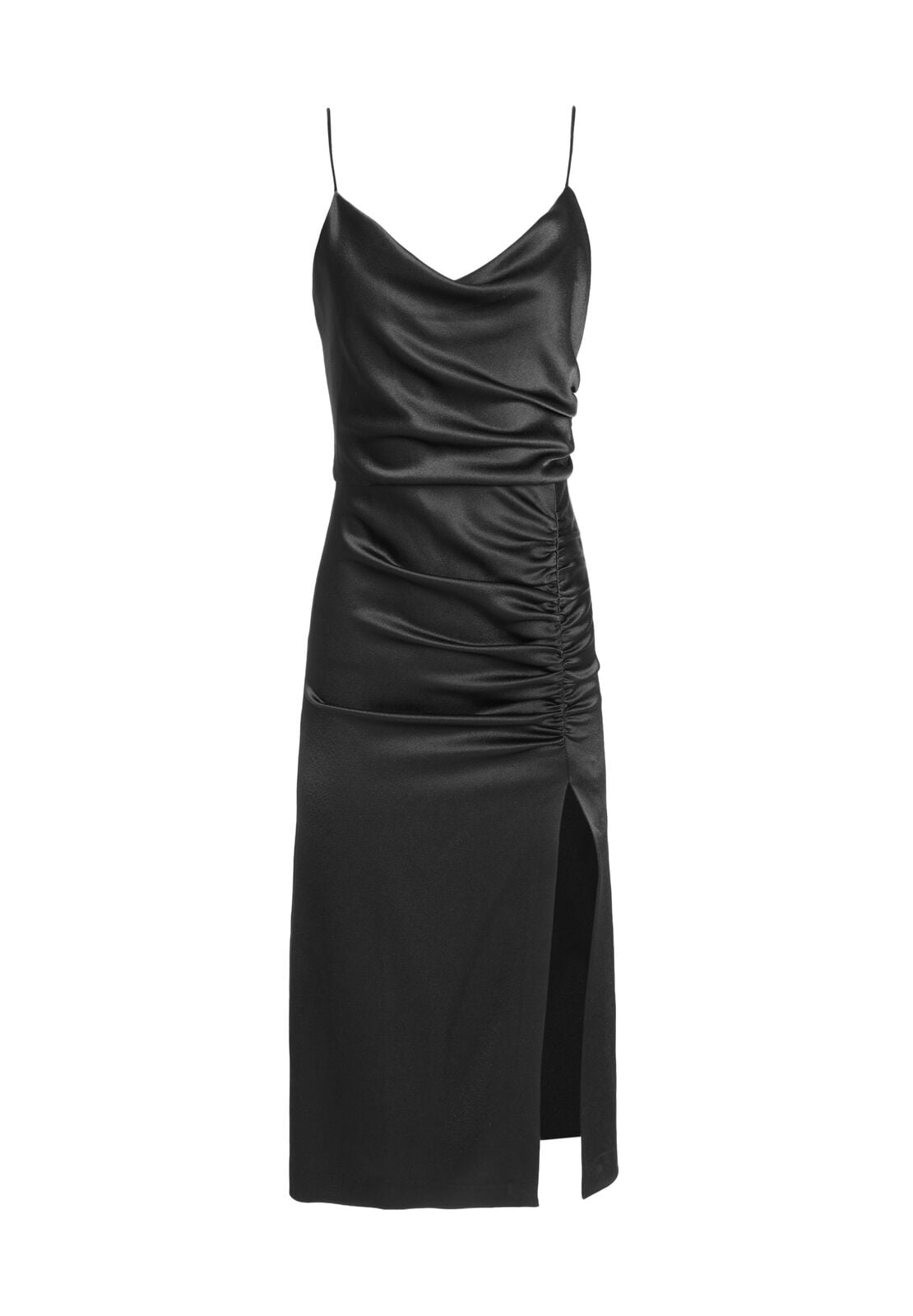 ROBE DE NUIT MI-LONGUE DRAPÉE DION-ALICE + OLIVIA