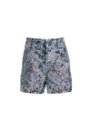 CADY HW SHORT-BLUE FOG/MULTI-ALICE + OLIVIA
