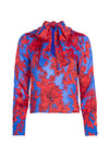 CAMICIA CORTA GWENDA CON FIOCCO SUL COLLO-ALICE + OLIVIA