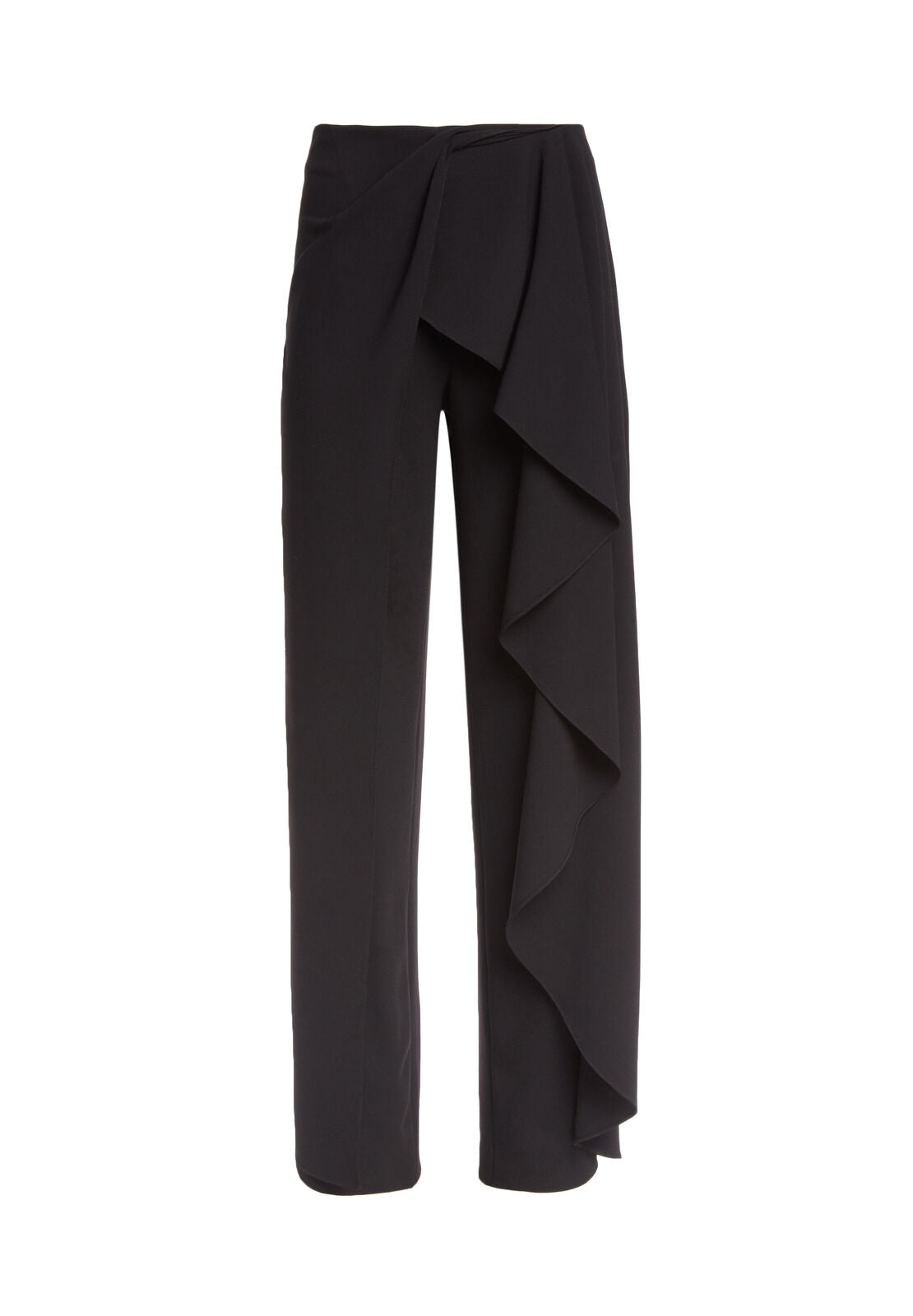 PANTALONI VERDELL CON SPACCO E ROUCHES-ALICE + OLIVIA