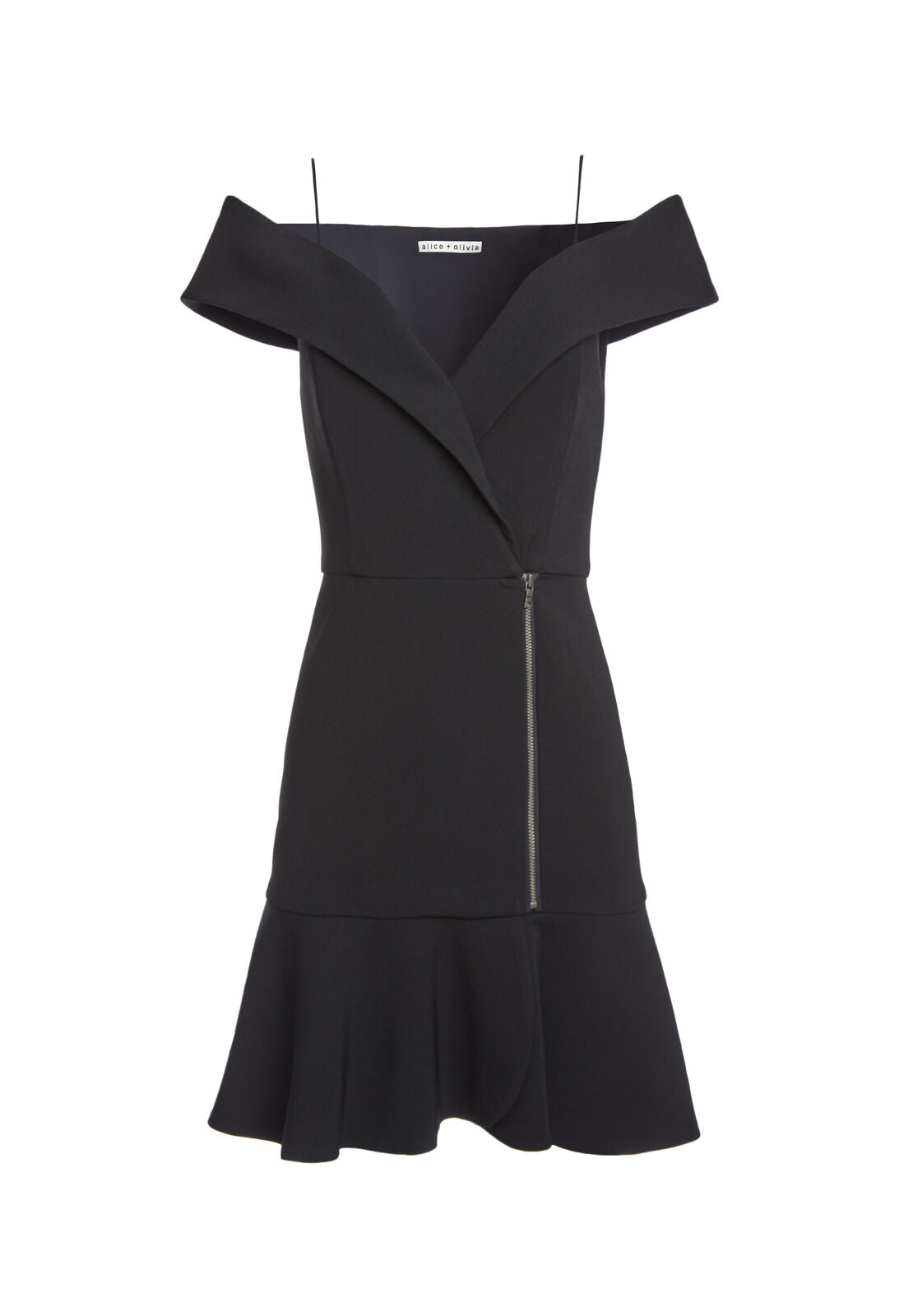 DASH FAUX WRAP DRESS