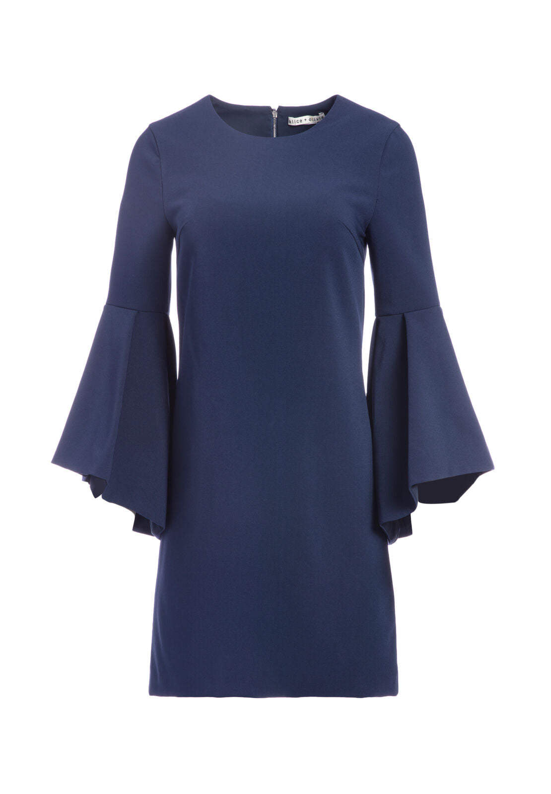 THYM SHORT TRUMPET SLV TUNIC-SAPPHIRE-ALICE + OLIVIA