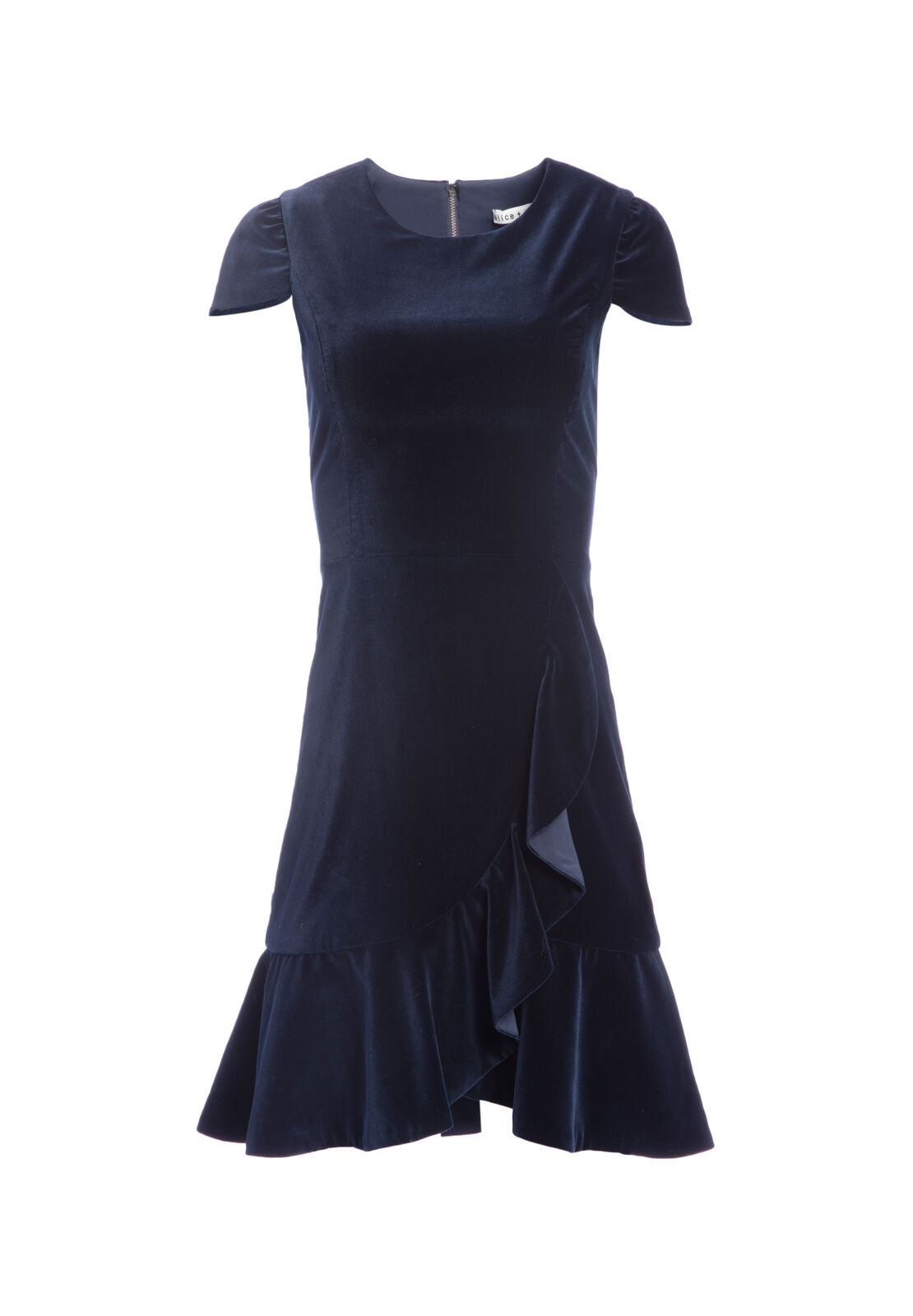 ABITO SVASATO CON ROUCHES FRONTALI ENID-ALICE + OLIVIA