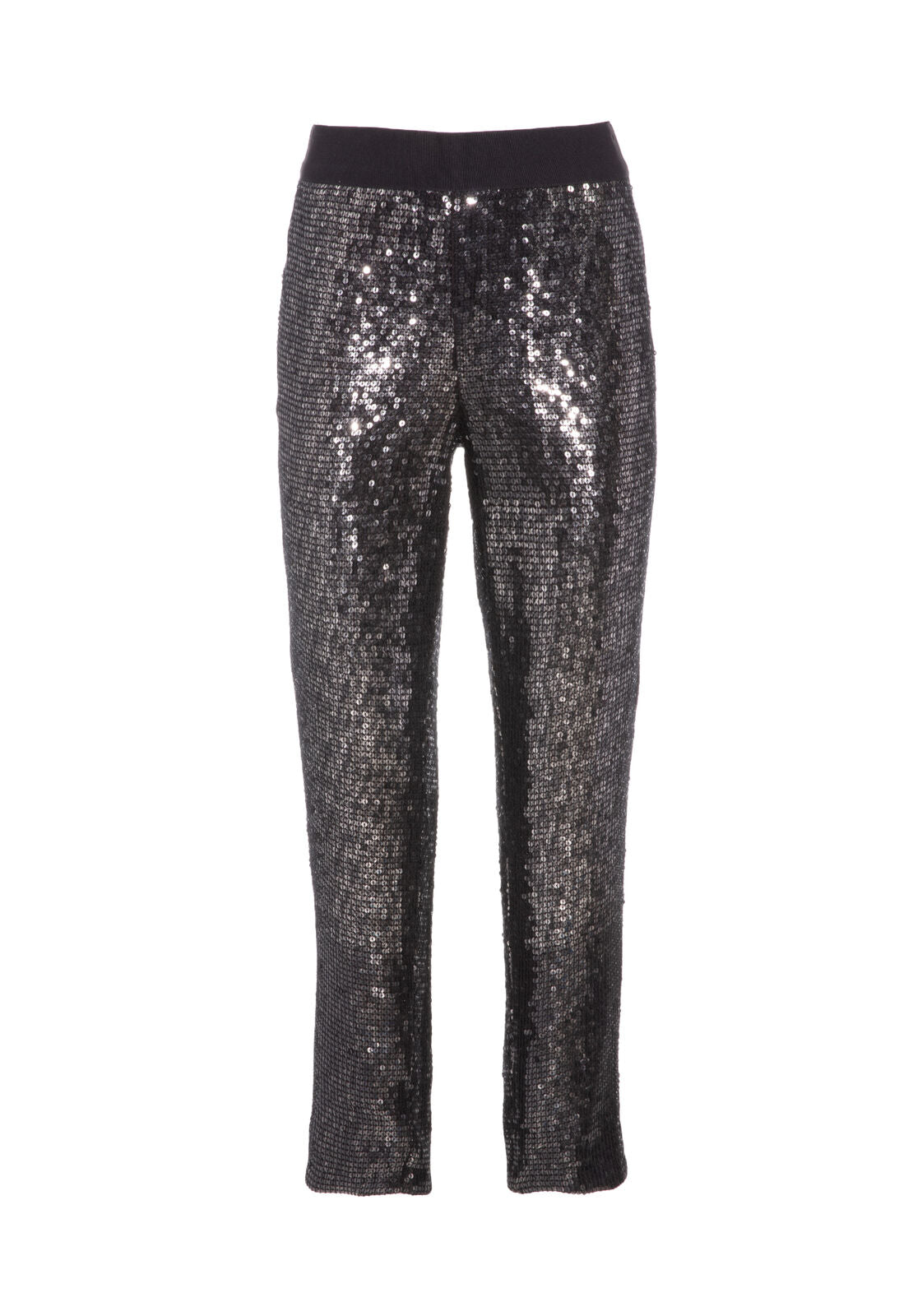 STACEY EMBELL PULL UP PANT-Black-ALICE + OLIVIA