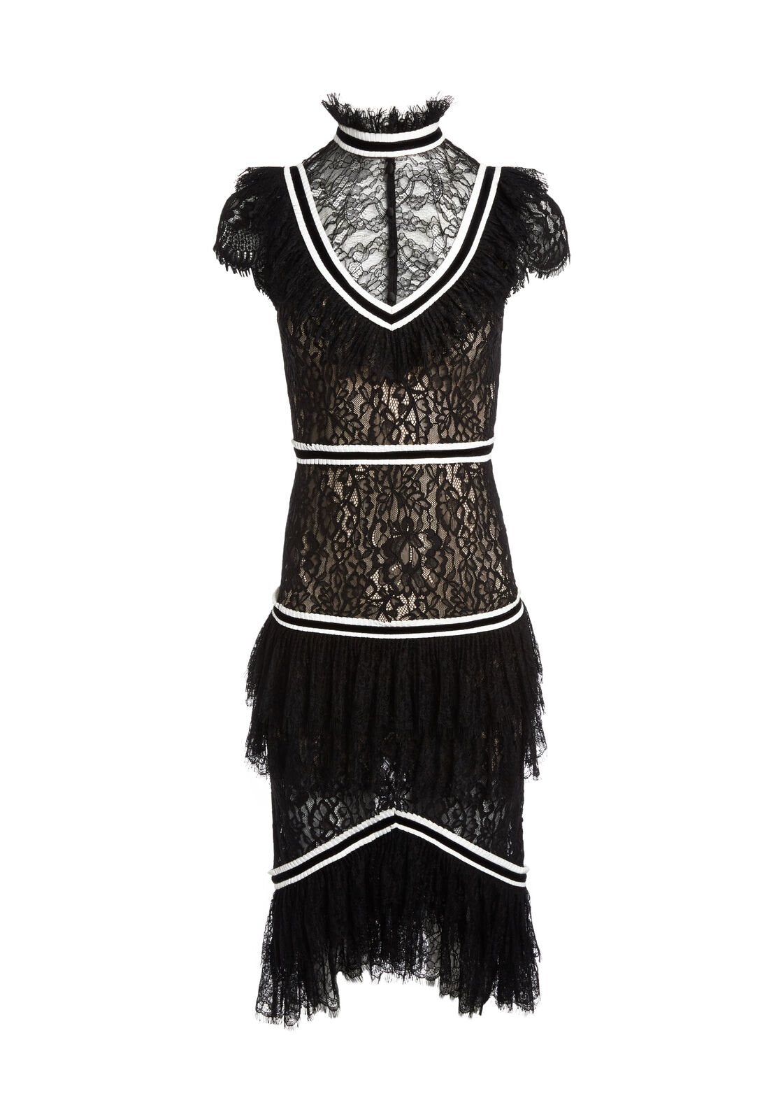 ROBE VOLANTS ÉTAGÉS ANNETTA PLTD