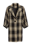 CAPPOTTO OVERSIZE CON MANICHE LUNGHE E CUCITURE A LANCIA-ALICE + OLIVIA
