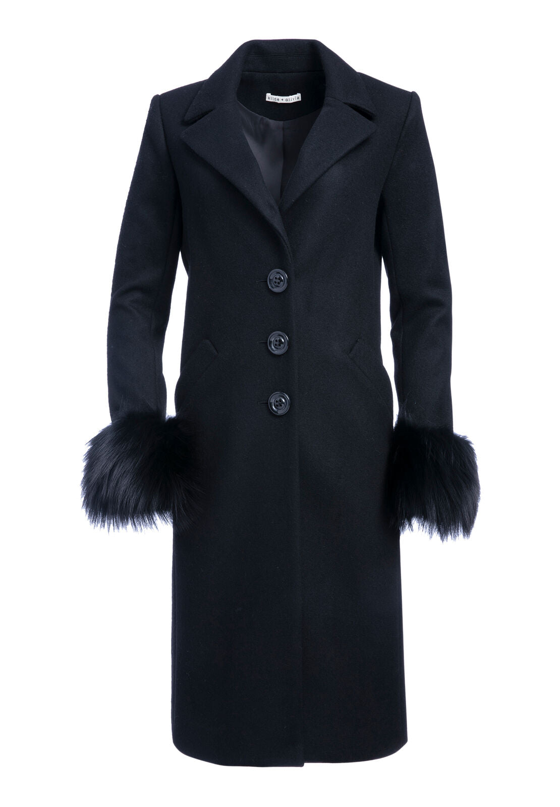 CAPPOTTO JACOBY CON POLSINI RIMOVIBILI IN PELLICCIA