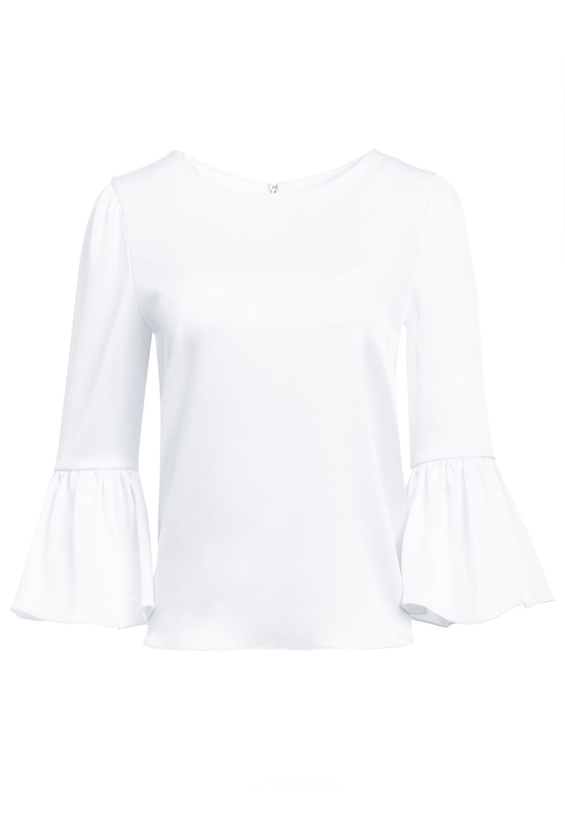 HAUT BERNICE À MANCHES VOLANTS-ALICE + OLIVIA