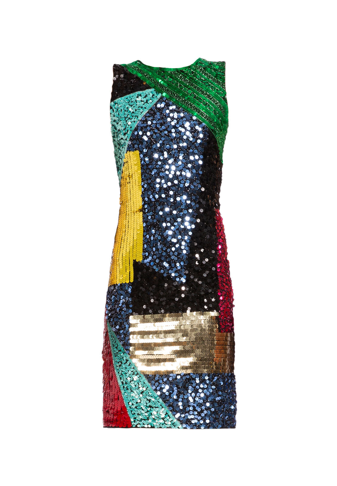 NAT SEQUIN FITTED COCKTAIL DRESS-MULTI-ALICE + OLIVIA