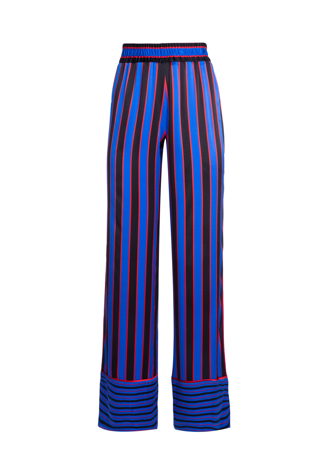 BENNY PAJAMA PANT-TRICOLOR PINSTRIPE BLK/MULTI-ALICE + OLIVIA