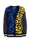 BRADFORD GRANDPA CARDIGAN-BLACK/MULTI-ALICE + OLIVIA