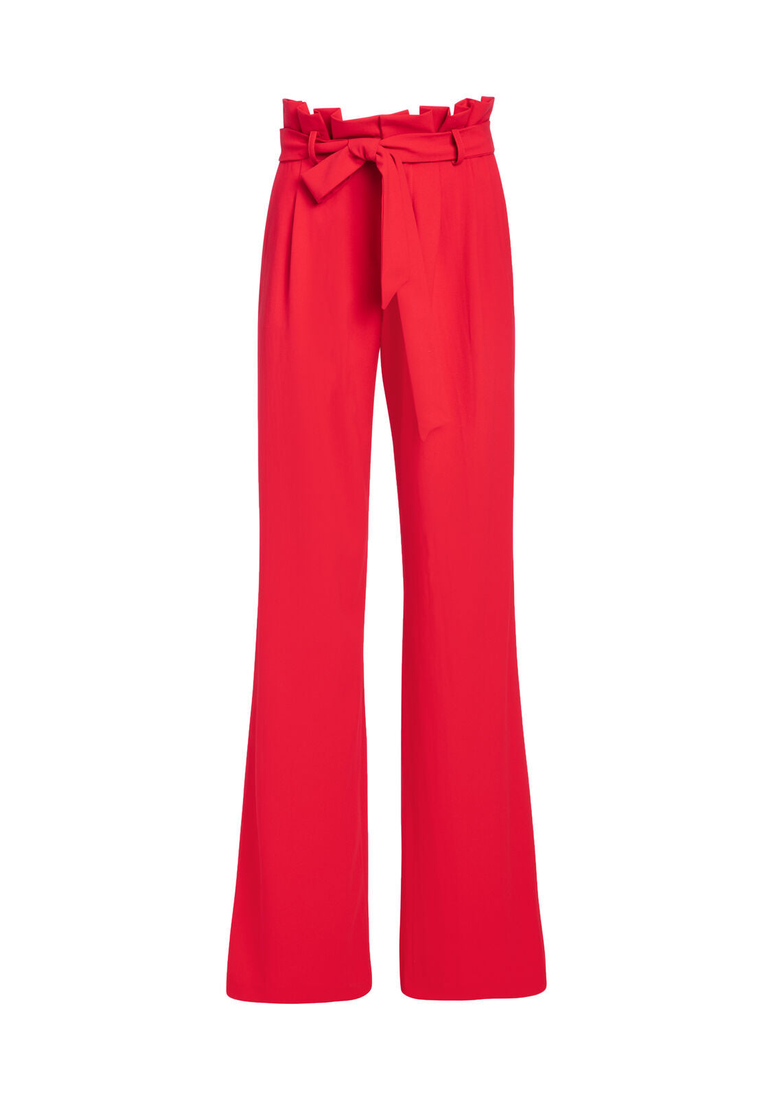 FARREL PLEATED TIE WAIST PANT-CHERRY-ALICE + OLIVIA