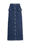 GONNA MIDI FRONTE CON BOTTONI A PRESSIONE TOWNES-ALICE + OLIVIA