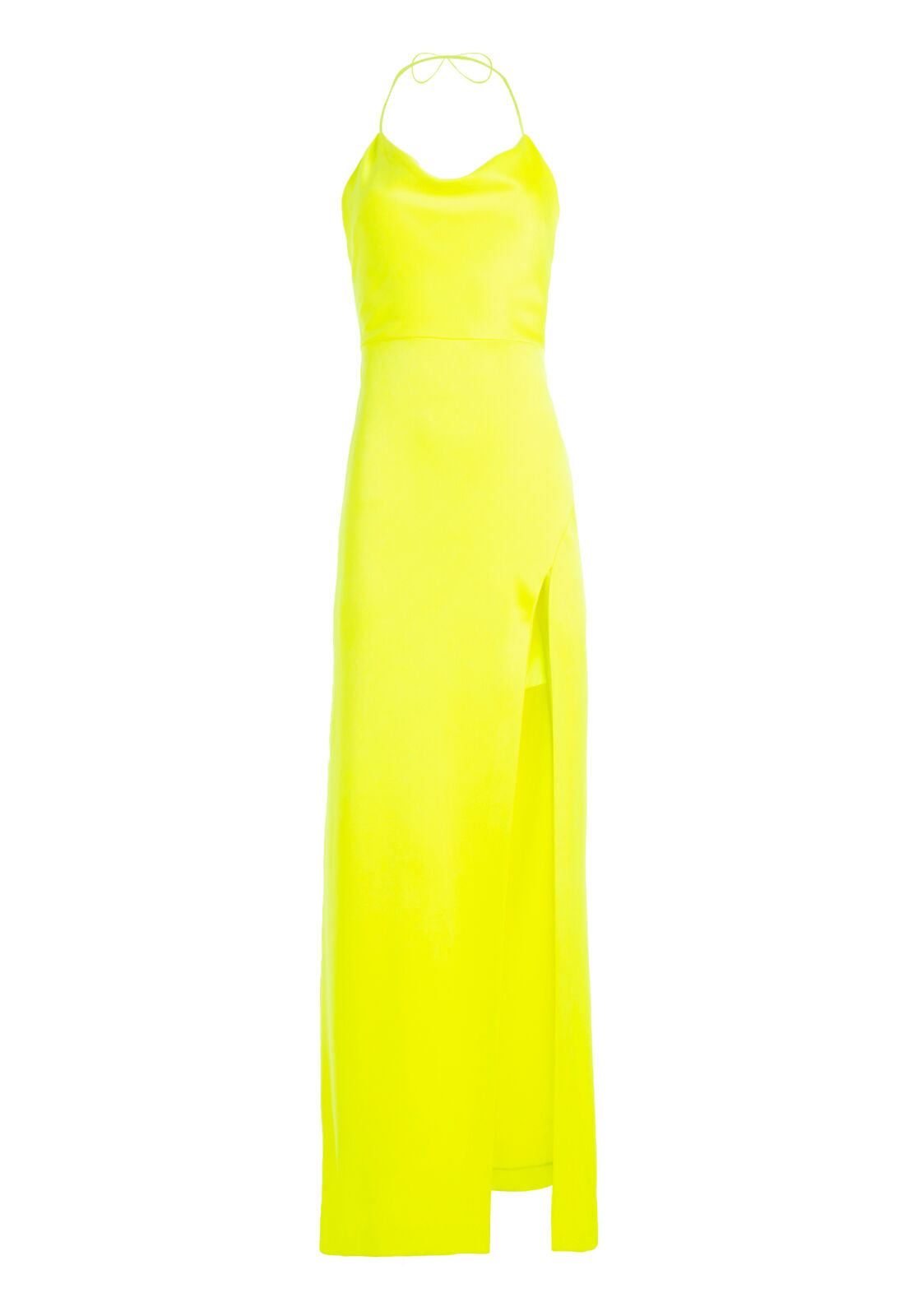 VESTITO CON SPACCO ALTO E COLLO A BARCA ELIZA COWL-ALICE + OLIVIA