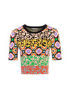 MAGLIA GIROCOLLO MANICA CORTA CIARA-ALICE + OLIVIA