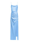 DIANA V-NECK MAXI DRESS WITH SLIT-CORNFLOWER-ALICE + OLIVIA