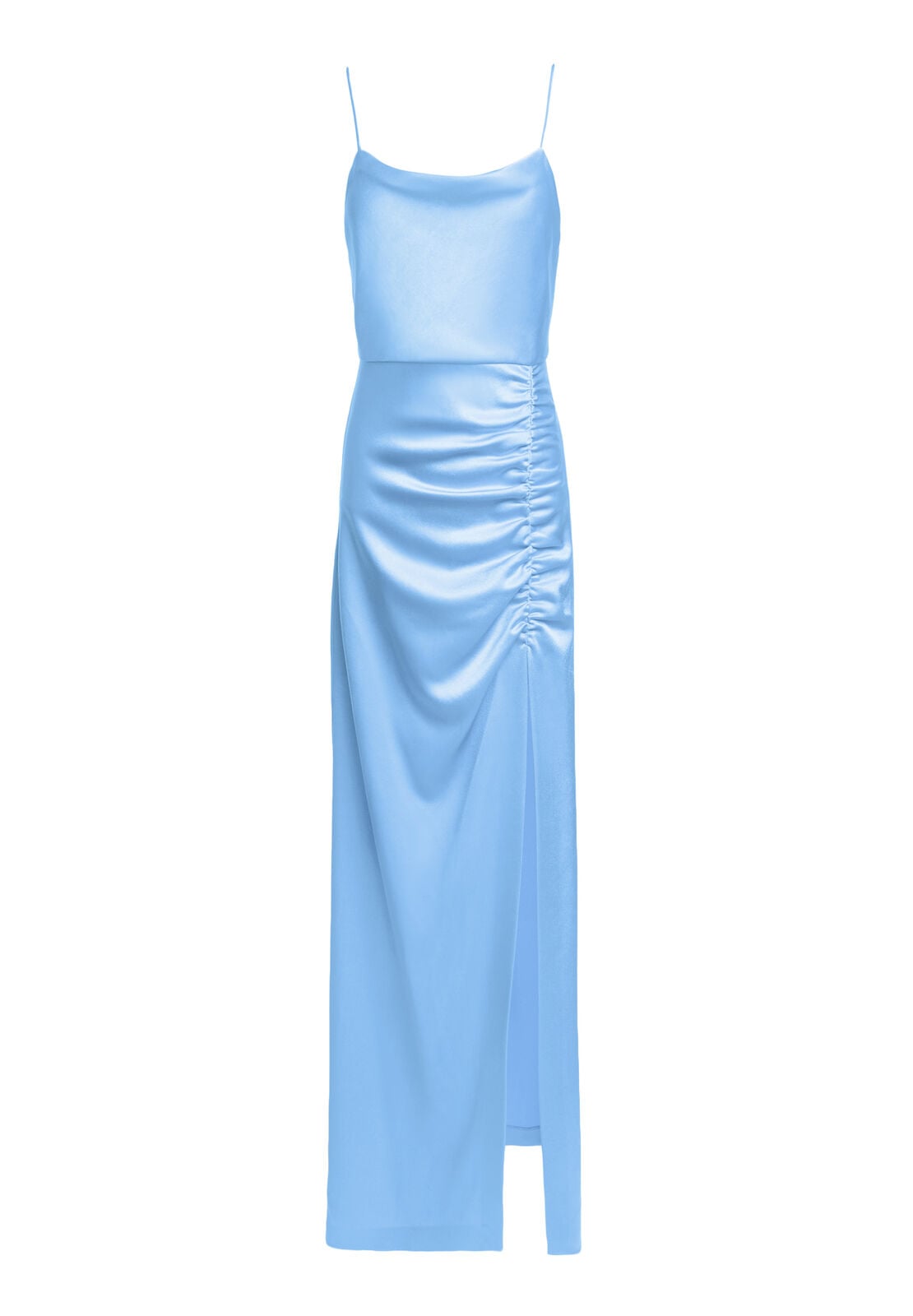 DIANA V-NECK MAXI DRESS WITH SLIT