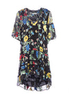 ABITO A TUNICA PAULINE CON VOLANT-ALICE + OLIVIA