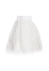 CINA FEATHER SKIRT-WHITE-ALICE + OLIVIA
