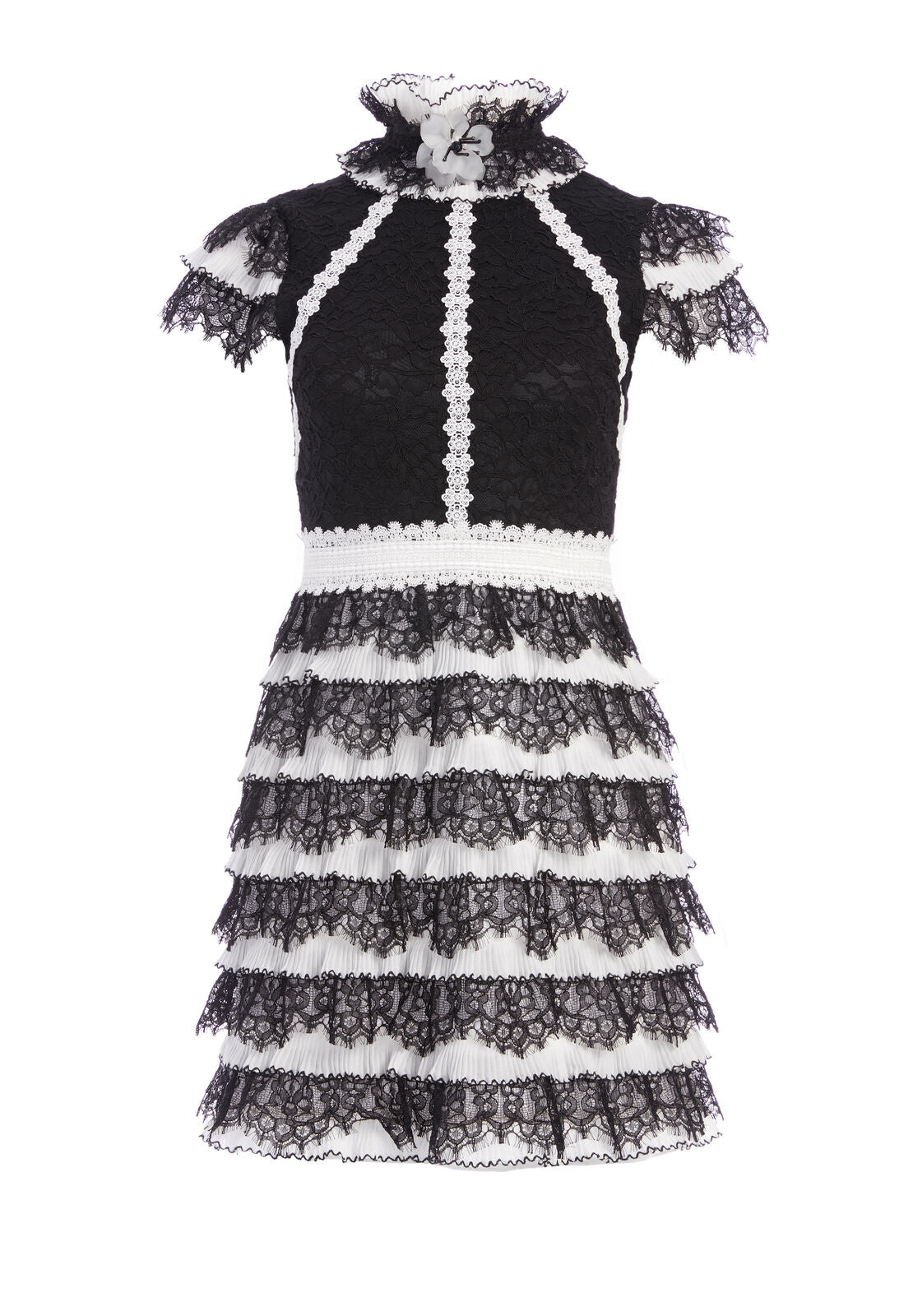 ABITO CORTO CYRA CON VOLANT-ALICE + OLIVIA