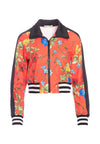 JACKSON CRP RGLN SLV TRCK JKT-SEINE GARDEN BT POPPY/MULTI-ALICE + OLIVIA