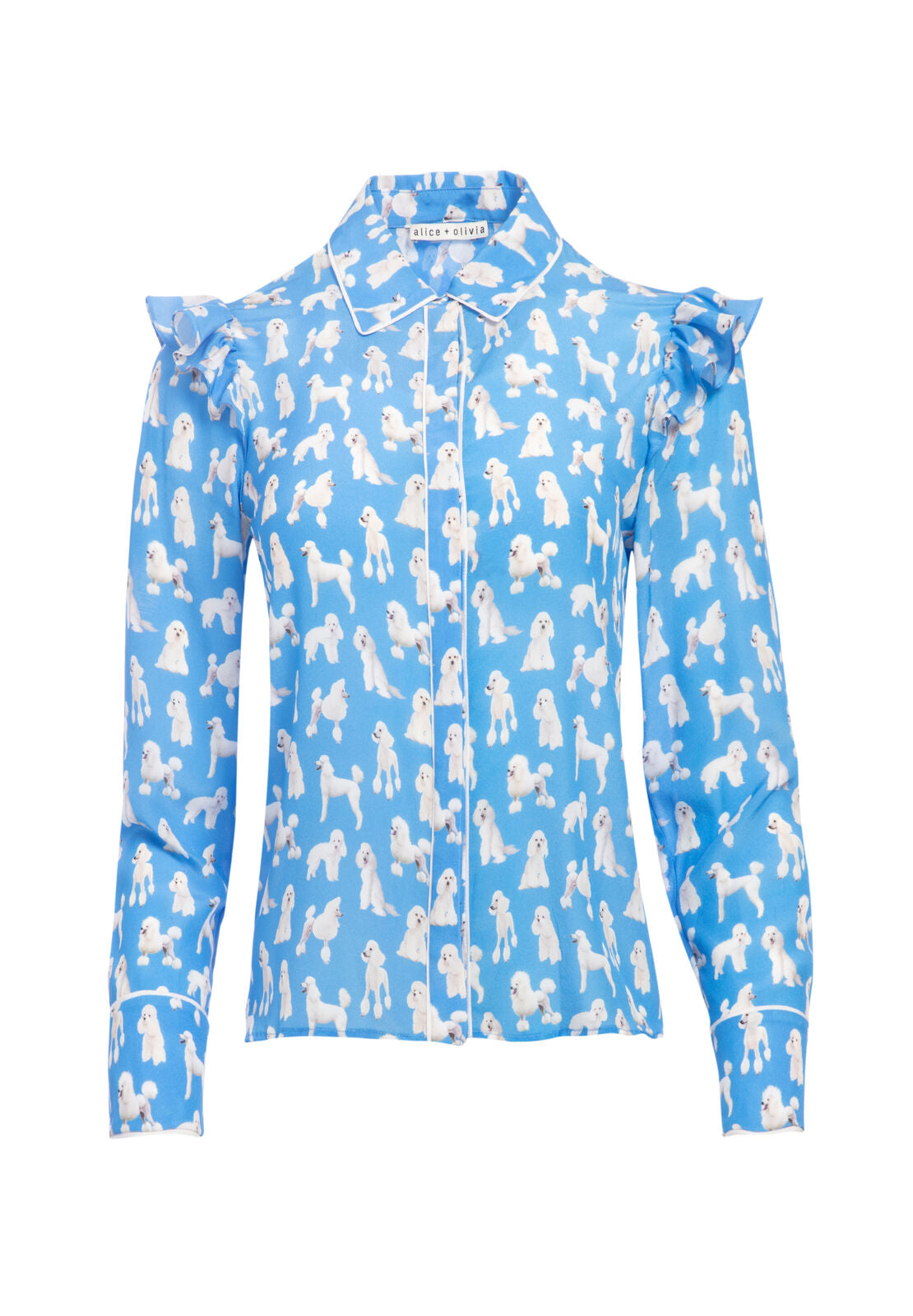 CAMICIA ZIMMER CON MANICHE A RUFFLE-ALICE + OLIVIA