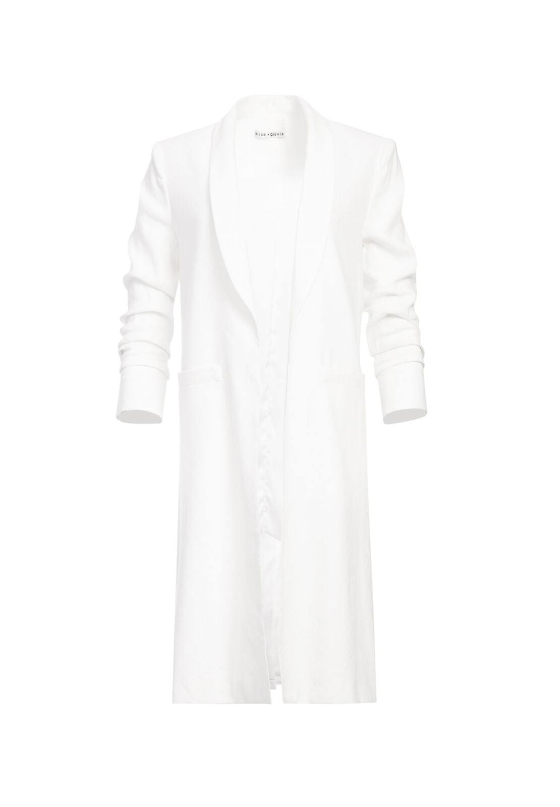 MANTEAU MURIEL À MANCHES FENDUES FRONCÉES-ALICE + OLIVIA