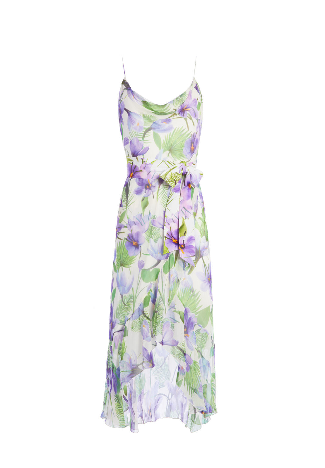 ROBE TEVI COL BENITIER NK À VOLANTS-ALICE + OLIVIA