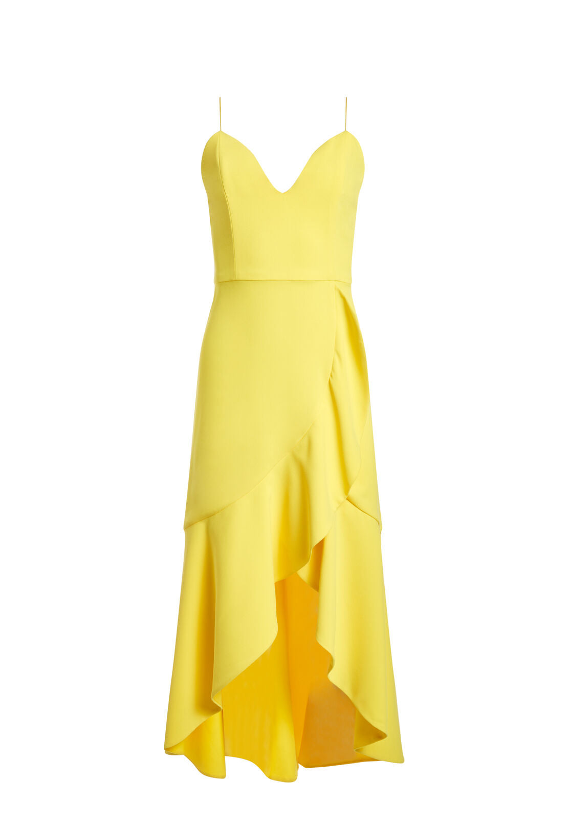 ROBE DE SOIRÉE PLISSÉE COBI AVEC VOLANTS-ALICE + OLIVIA