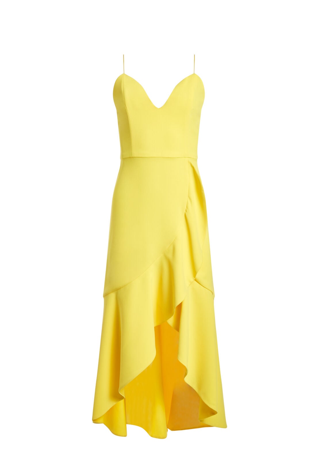 ROBE DE SOIRÉE PLISSÉE COBI AVEC VOLANTS-ALICE + OLIVIA