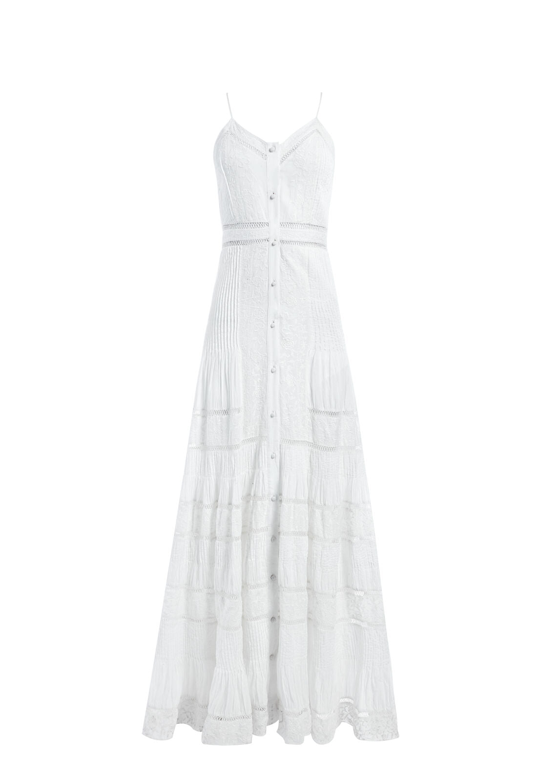 MEG EMBR PINTCK BTN DWN MXI DR-ALICE + OLIVIA