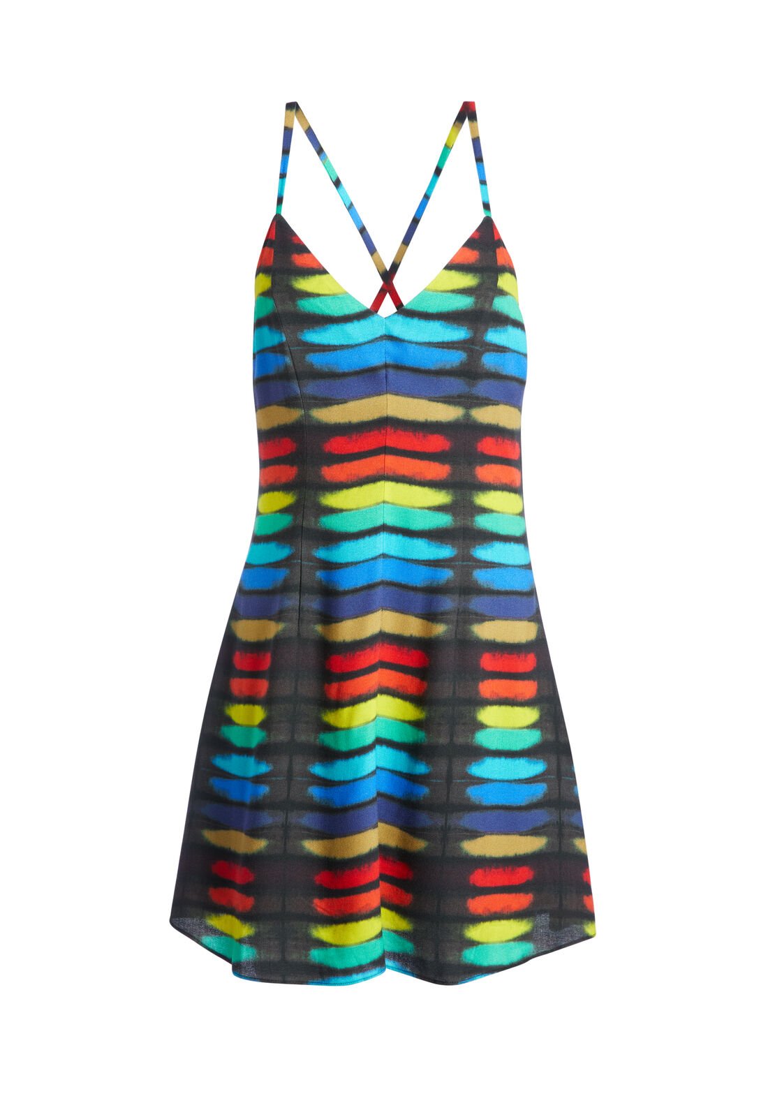 ALVES CROSS BK FLARE DRESS