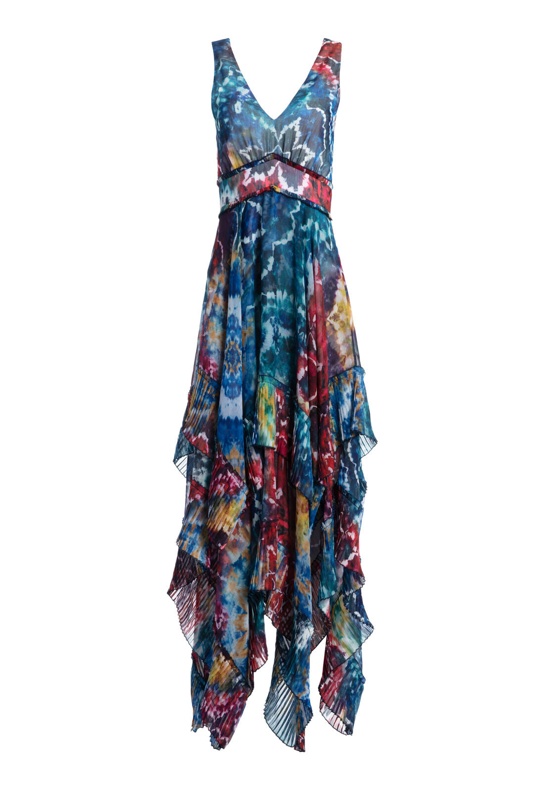 Abito con volant in tie-dye ILIA-ALICE + OLIVIA