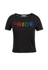 AO X THE TREVOR PROJECT PRIDE TEE-BLACK MULTI-ALICE + OLIVIA